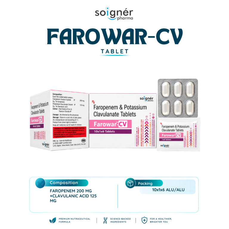 Faropenem & Potassium Clavulanate Tablets