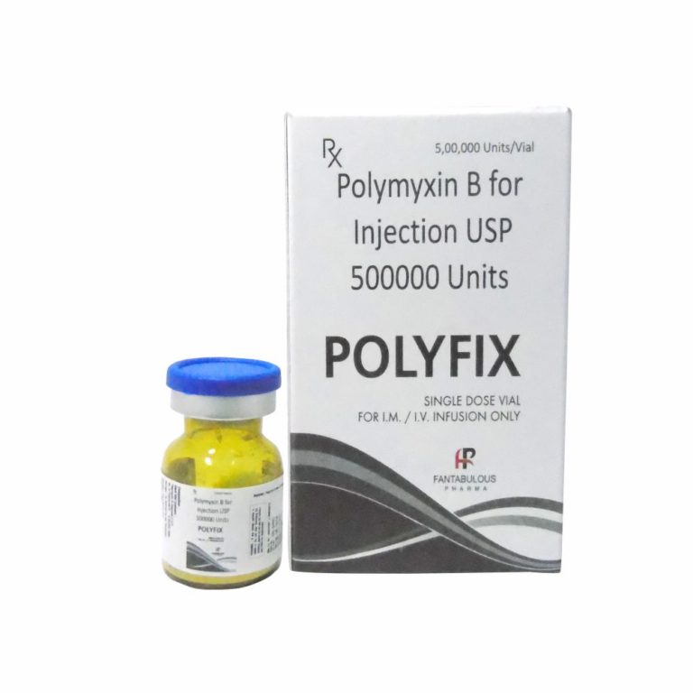 Polymyxin B For Injection USP 500 000 Units