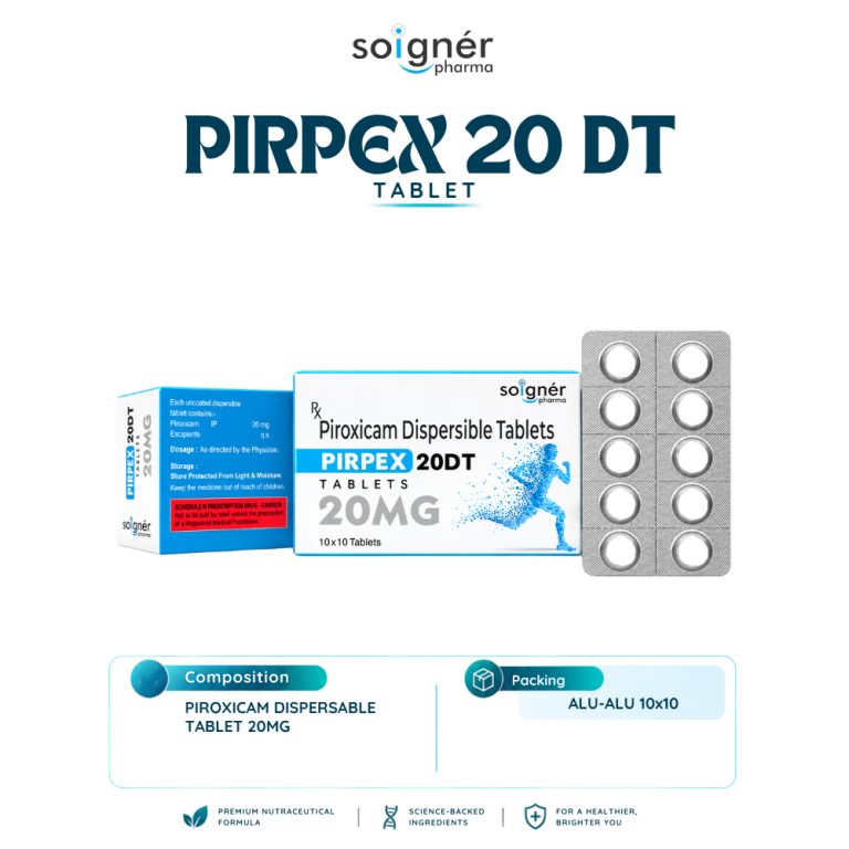 Piroxicam Dispersible Tablets