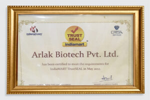 Arlak biotech certificate