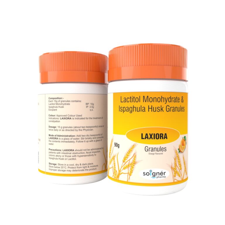 Lactitol Monohydrate & Ispaghula Husk Granules